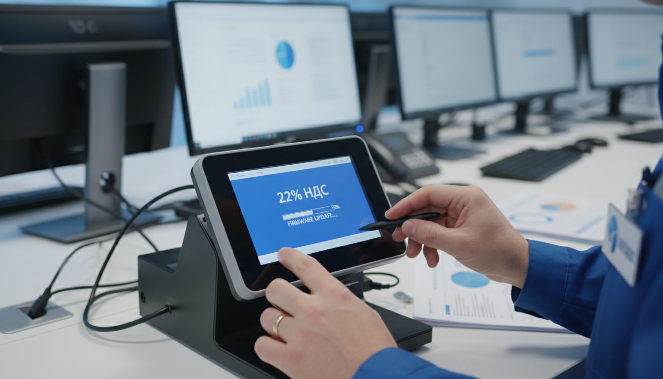Обновление прошивки касс под НДС 22%