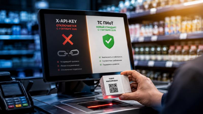 Токен X-API-KEY отключают 1 октября: продать маркировку без ТС ПИОТ не получится!