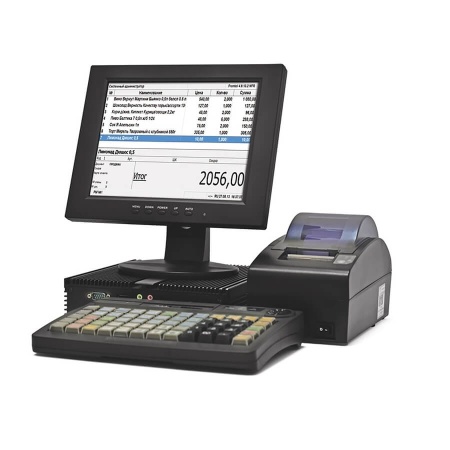 POS-система АТОЛ Ритейл Pro (АТОЛ 55Ф без ФН, NFD50+Win10, Frontol 6, LM-10, KB-60 с ридером).